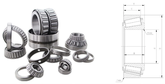 Miniature Metric Tapered Roller Bearing 30302